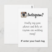 Postale Carte Instagram (Devant / Derrière)