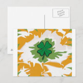 POSTALE CARTE IRLANDAISE (Devant / Derrière)