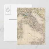 Postale Carte Italie (Devant / Derrière)