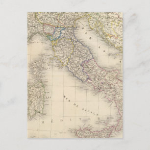 Postale Carte Italie