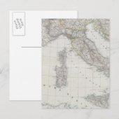 Postale Carte Italie (Devant / Derrière)