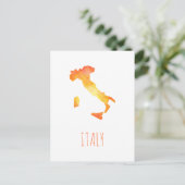 Postale Carte Italie (Debout devant)