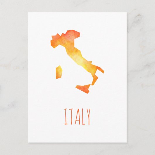Postale Carte Italie (Devant)