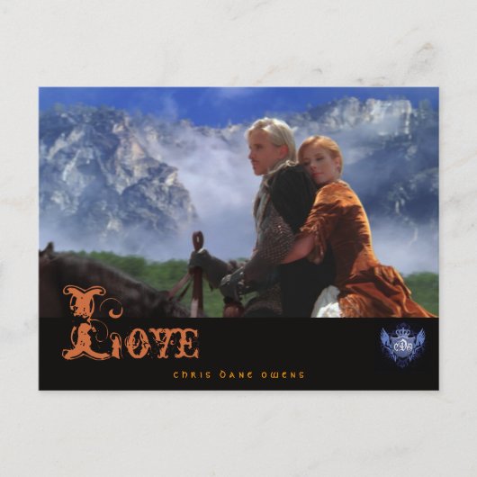Postale Carte JADE & ARRA -LOVE-Post (Devant)