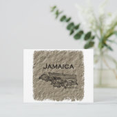 Postale Carte Jamaïque (vintage) (Debout devant)