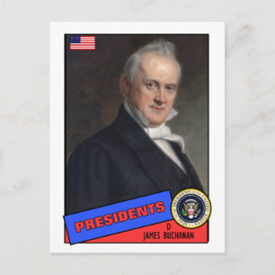 Postale Carte James Buchanan
