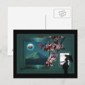 Postale carte japonaise (Devant / Derrière)