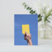 Postale Carte jaune (Debout devant)