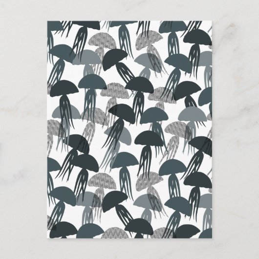 Postale Carte JELLYFISH (Devant)