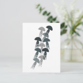 Postale Carte JELLYFISH (Debout devant)