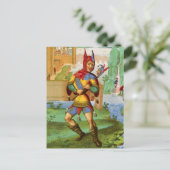 Postale Carte Jester Post (Debout devant)
