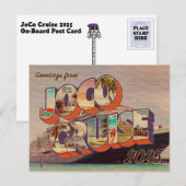 Postale Carte JoCo 2025 Vintage Look 1 (Devant / Derrière)