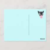 Postale Carte jour heureux (Dos)