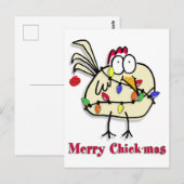 Postale Carte Joyeux Noël (Devant / Derrière)