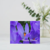 Postale Carte Joyeux Printemps (Debout devant)