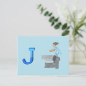 Postale Carte Jump (Debout devant)