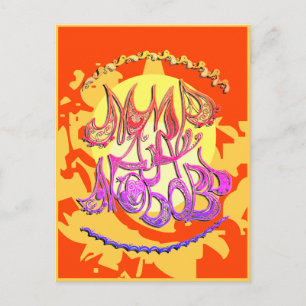 Postale Carte Junction n° 12a "Paix et Amour" (en russe)