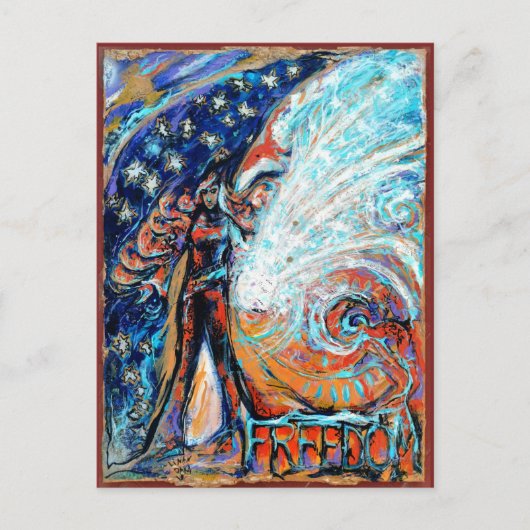 Postale Carte Junction n° 24 : Liberté (Devant)