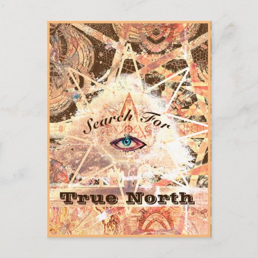 Postale Carte Junction n° 28 : Recherche pour True North (Devant)