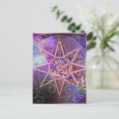 Postale Carte Junction n° 50 : Carte secrète Nebula Star (Debout devant)