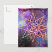 Postale Carte Junction n° 50 : Carte secrète Nebula Star (Devant / Derrière)