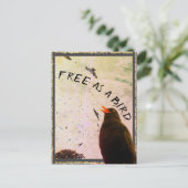 Postale Carte Junction No 16 : Gratuit comme oiseau (Debout devant)