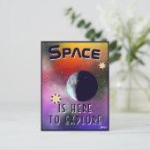 Postale Carte Junction No 53 Space est là pour l'explorer (Debout devant)