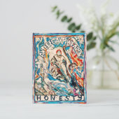 Postale Carte Junction No 5 : Honnêteté, une arme élégante (Debout devant)