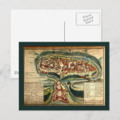 Postale Carte Kamianets Podilskyi 1691 (Devant / Derrière)