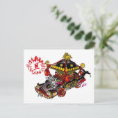 Postale Carte Kerberos Newyears (Debout devant)