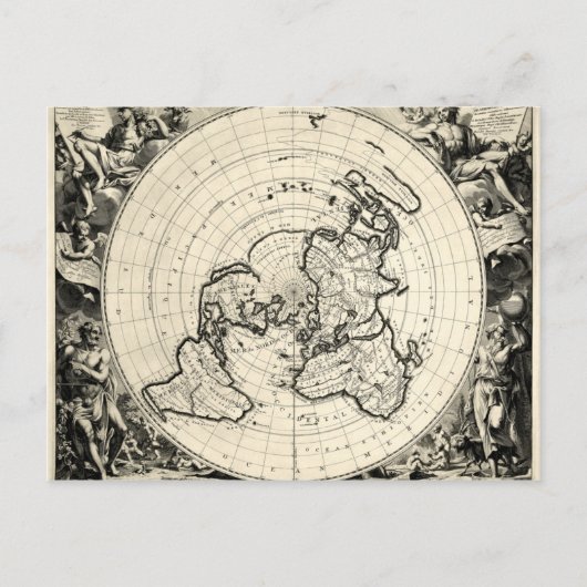 Postale Carte la plus ancienne (Devant)