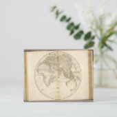 Postale Carte la plus ancienne du monde (Debout devant)