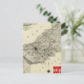 Postale Carte le comté de Fresno, la Californie (Debout devant)