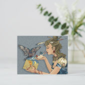 Postale Carte lettre d'amour (Debout devant)
