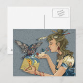 Postale Carte lettre d'amour (Devant / Derrière)