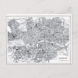 Postale Carte Londres