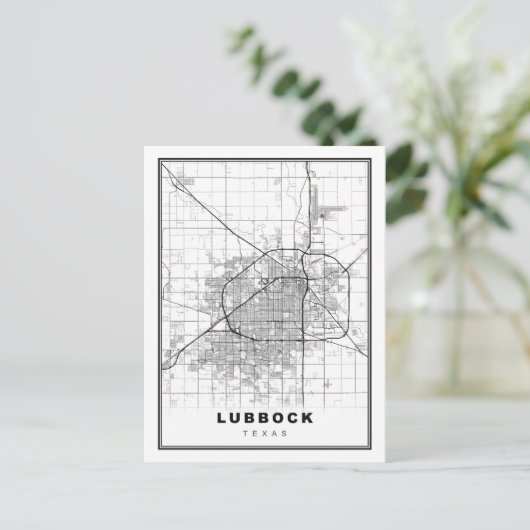 Postale Carte Lubbock (Debout devant)