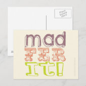 Postale Carte Manc - Mad Fit (Devant / Derrière)
