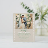 POSTALE " CARTE MARIAGE " (Debout devant)