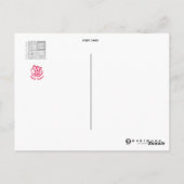 Postale Carte Master of Snake Newyears (Dos)