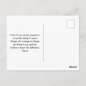 Postale Carte mémoire jaune violet vert dans l'amour (Dos)