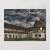 Postale Carte mémoire Psalm 84:10 Écriture (Dos)