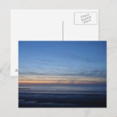 Postale Carte mer du Nord, du soleil (Devant / Derrière)