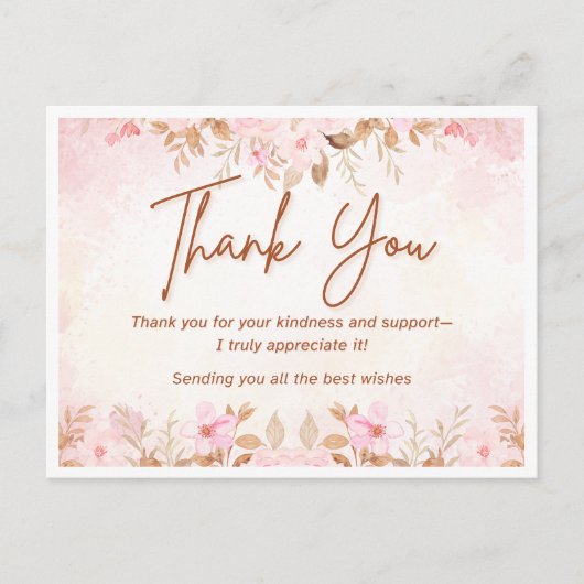 Postale Carte Merci mariage (Devant)