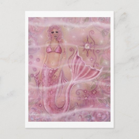 Postale Carte Mermaid Hope Par Renee L. Lavoie (Devant)