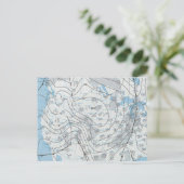 Postale Carte météorologique nationale (Debout devant)