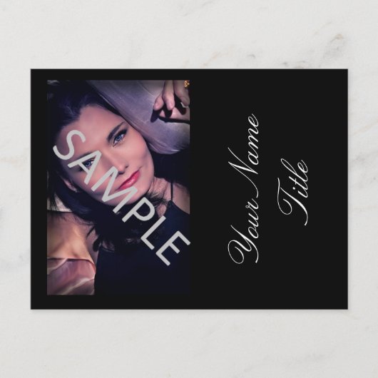 Postale Carte Modélisation/Mini Zed/Comp par action (Devant)