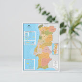 Postale Carte moderne du Portugal (Debout devant)