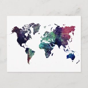 Postale carte mondiale 6