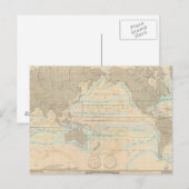 Postale Carte mondiale du climat (Devant / Derrière)